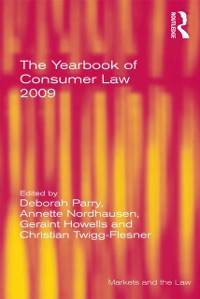 Cover The Yearbook of Consumer Law 2009