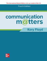 Cover Communication Matters ISE