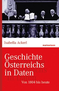 Cover Geschichte Österreichs in Daten