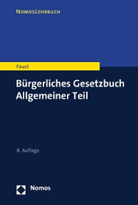 Cover Bürgerliches Gesetzbuch Allgemeiner Teil