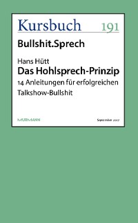 Cover Das Hohlsprech-Prinzip