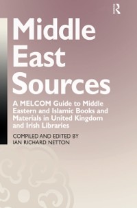 Cover Middle East Sources