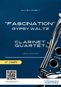 Cover Clarinet Quartet "Fascination" set of parts