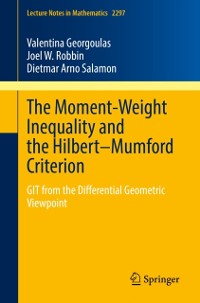 Cover Moment-Weight Inequality and the Hilbert-Mumford Criterion