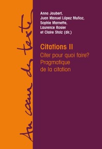 Cover Citations II