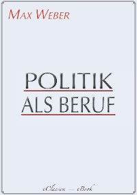 Cover Politik als Beruf