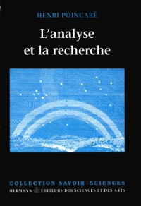 Cover L''Analyse et la recherche