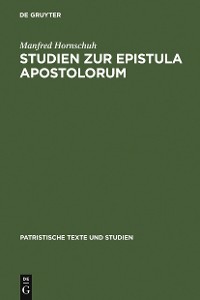 Cover Studien zur Epistula Apostolorum