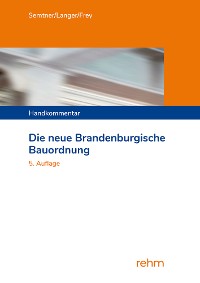 Cover Die neue Brandenburgische Bauordnung