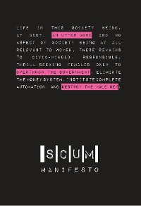 Cover SCUM Manifesto