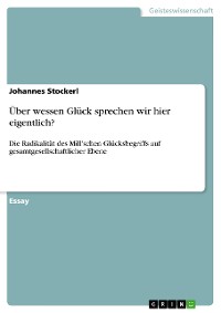 Cover Über wessen Glück sprechen wir hier eigentlich?