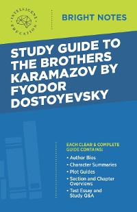 Cover Study Guide to The Brothers Karamazov by Fyodor Dostoyevsky
