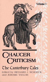 Cover Chaucer Criticism, Volume 1