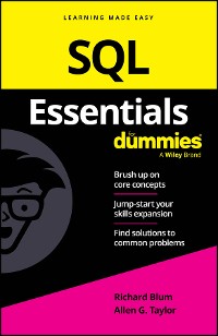 Cover SQL Essentials For Dummies