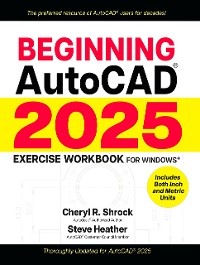 Cover Beginning AutoCAD® 2025 Exercise Workbook