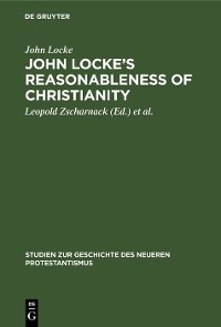 Cover John Locke’s Reasonableness of christianity