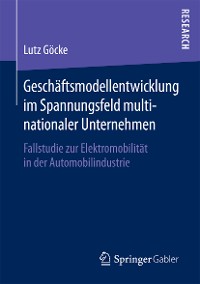 Cover Geschäftsmodellentwicklung im Spannungsfeld multinationaler Unternehmen
