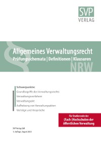 Cover Allgemeines Verwaltungsrecht