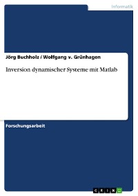 Cover Inversion dynamischer Systeme mit Matlab