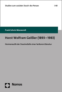Cover Horst Wolfram Geißler (1893–1983)