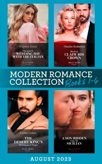 Cover Modern Romance August 2023 Books 1-4