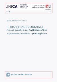 Cover Il rinvio pregiudiziale alla Corte di cassazione