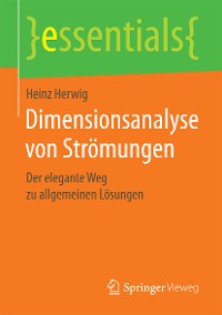 Cover Dimensionsanalyse von Strömungen