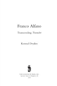 Cover Franco Alfano