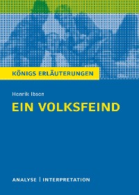 Cover Ein Volksfeind. Königs Erläuterungen.