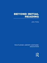 Cover Beyond Initial Reading (RLE Edu I)