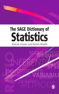 Cover The SAGE Dictionary of Statistics