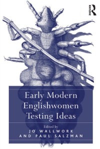 Cover Early Modern Englishwomen Testing Ideas