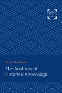 Cover Anatomy of Historical Knowledge