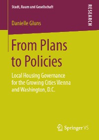 Cover From Plans to Policies