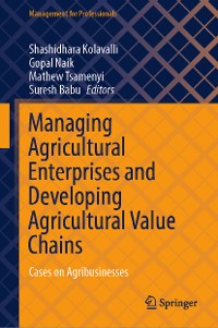 Cover Managing Agricultural Enterprises and Developing Agricultural Value Chains