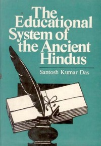 Cover Educational System Of The Ancient Hindus