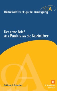 Cover Der erste Brief des Paulus an die Korinther