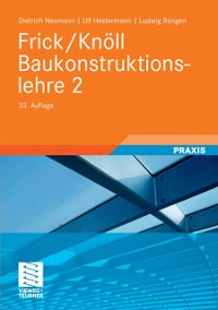 Cover Frick/Knöll Baukonstruktionslehre 2