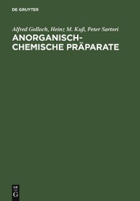 Cover Anorganisch-Chemische Präparate