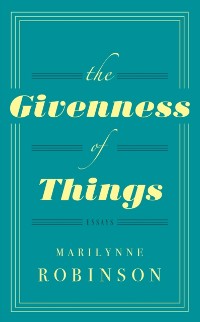 Cover Givenness Of Things