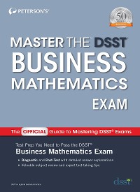 Cover Master the DSST Business Mathematics Exam