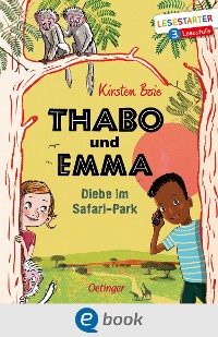 Cover Thabo und Emma. Diebe im Safari-Park