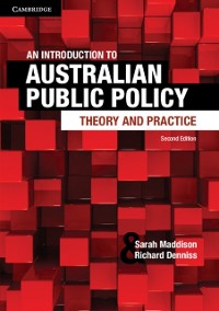 Cover Introduction to Australian Public Policy