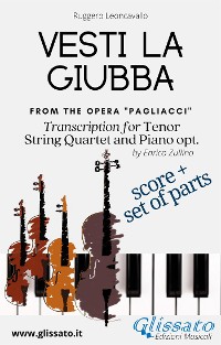 Cover Vesti la giubba - Tenor, Strings and Piano opt. (score & parts)
