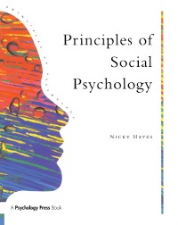 Cover Principles Of Social Psychology