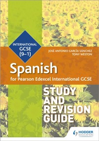 Cover Pearson Edexcel International GCSE Spanish Study and Revision Guide