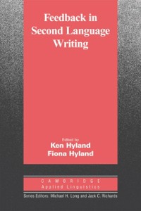 Cover Feedback in Second Language Writing