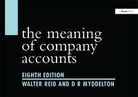 Cover Meaning of Company Accounts