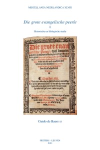 Cover ''Die grote evangelische peerle''
