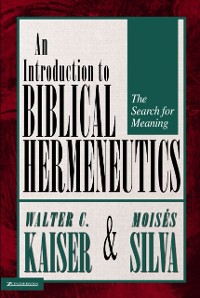 Cover Introduction to Biblical Hermeneutics